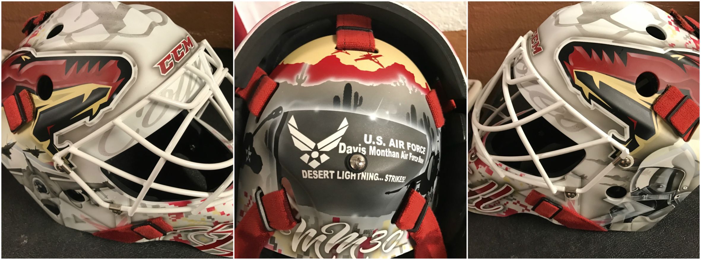 Adin Hill's goalie mask